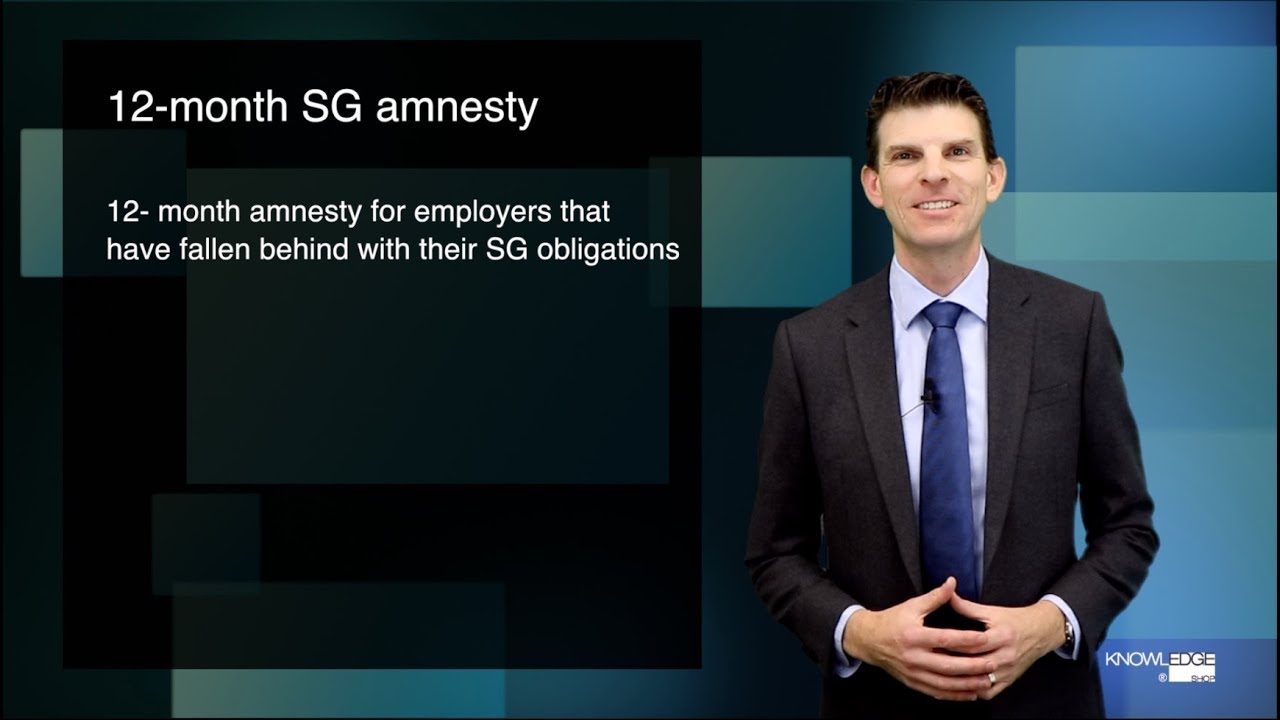 June 2018 Tax Round Up - 12 month super guarantee amnesty