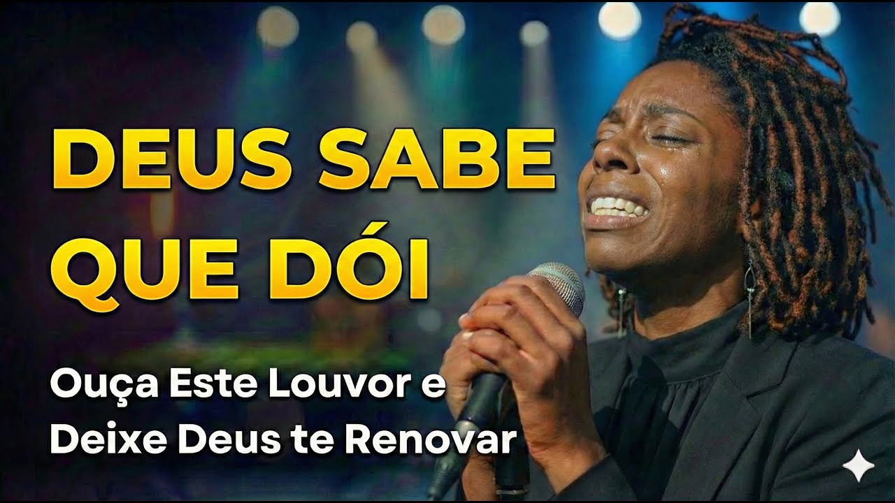 DEUS SABE QUE DÓI — Ele te viu aguentando calada — Louvor Profético (Inspirado em Aline Barros)