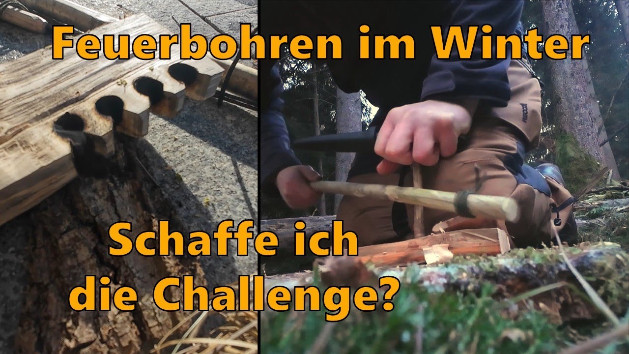 Brennt mein Kanal wieder? Die ultimative Feuerbohr-Challenge! @Rocco_Hartwig #FeuerChallenge