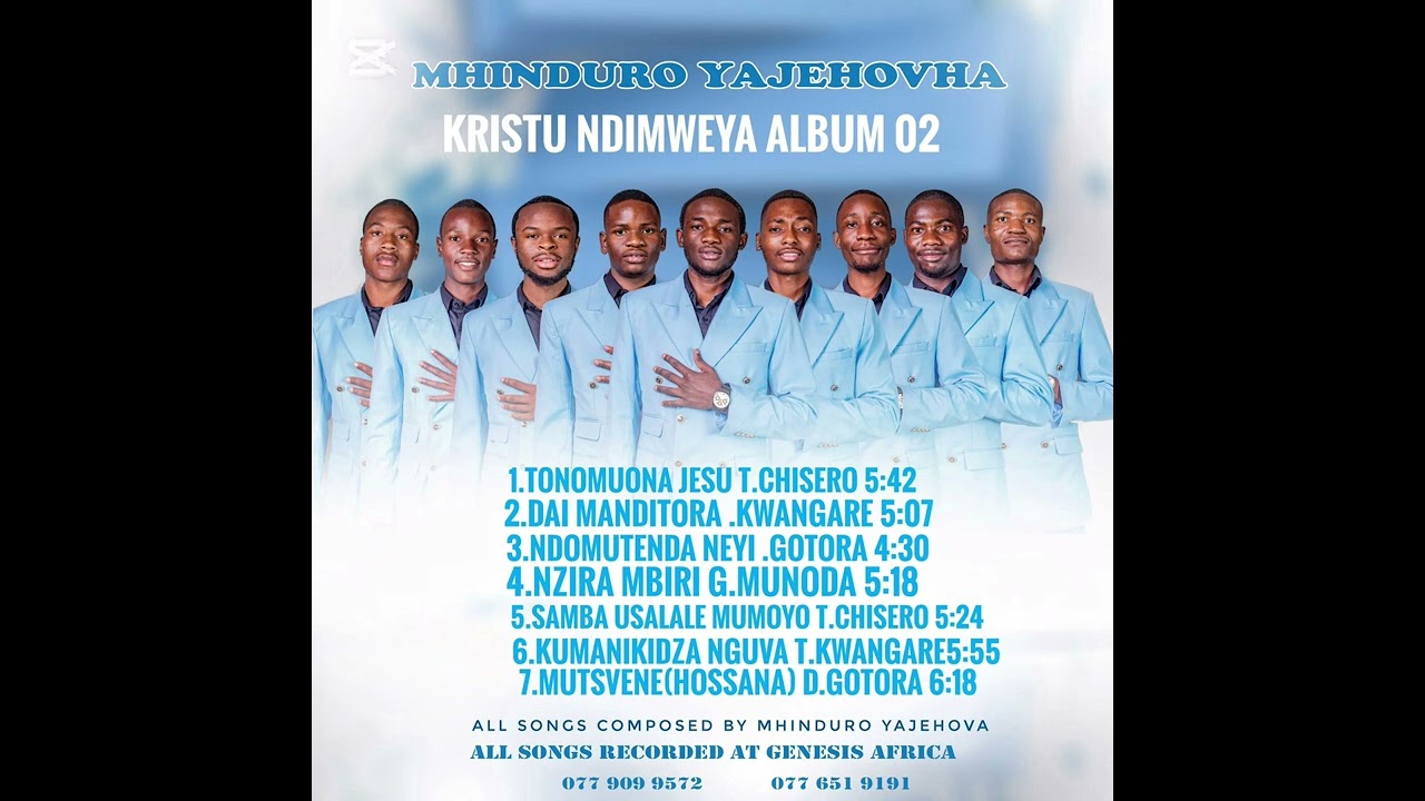 MHINDURO YAJEHOVAH-TONOMUONA JESU OFFICIAL AUDIO 