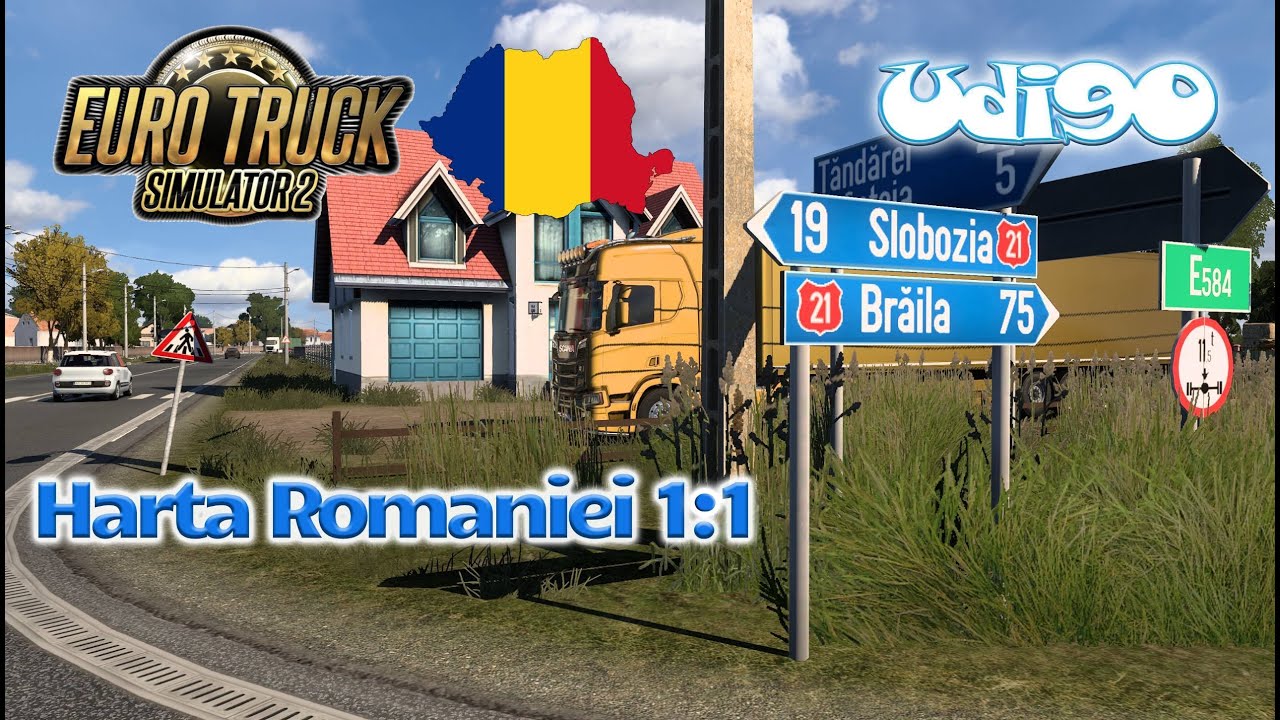 ETS 2 Harta Romaniei 1:1  0.2 Demo #ets2mods