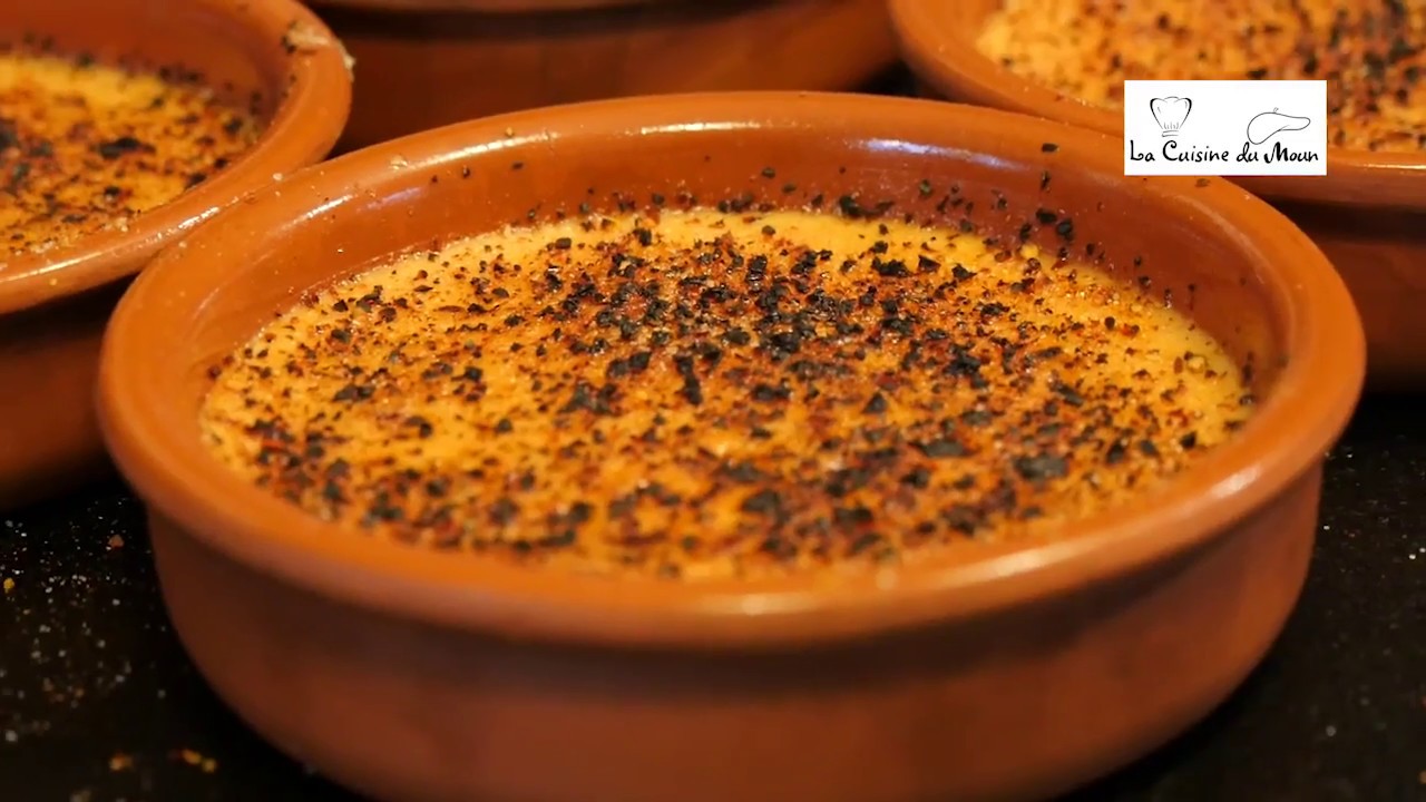 Les Crèmes Brulées au Foie Gras