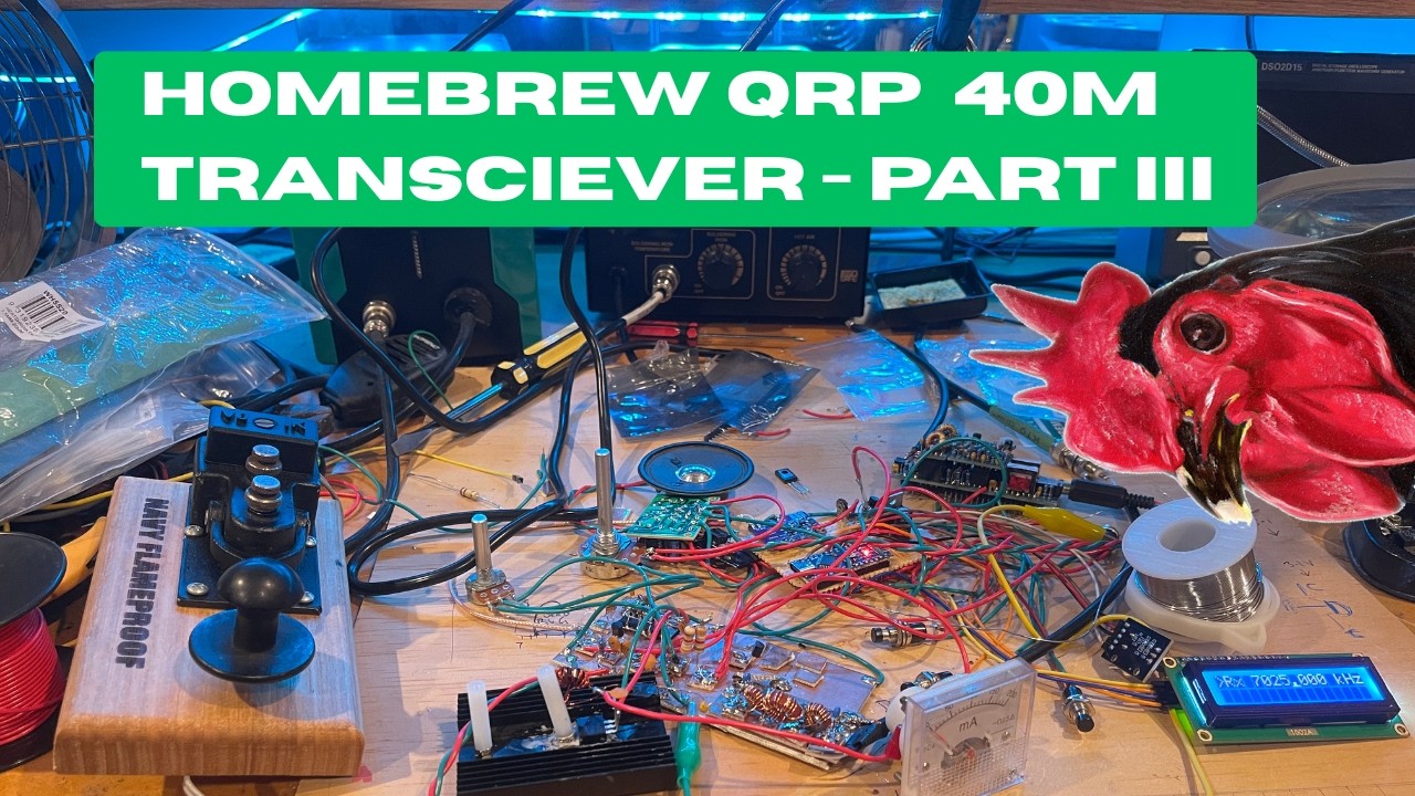 Homebrew QRP 40M Transceiver Part III