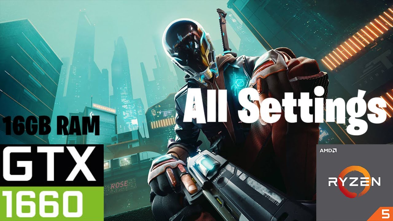Hyper Scape FPS test | 1080p | All settings | GTX 1660 + Ryzen 5 2600
