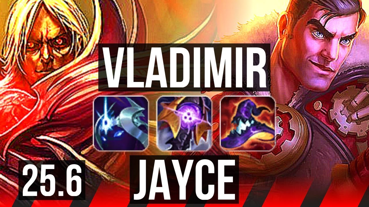 VLADIMIR vs JAYCE (TOP) | 13/2/8, Legendary | NA Grandmaster | 25.6