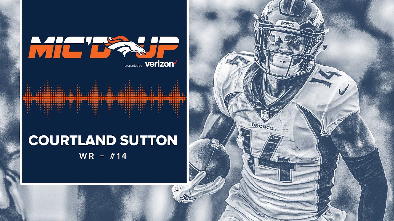 Mic'd Up: Courtland Sutton in #DENvsLAC