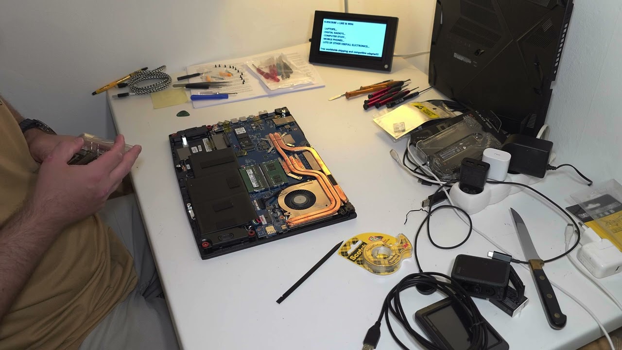 This is the complete upgrade of MSI Thin GF63 12ve laptop
