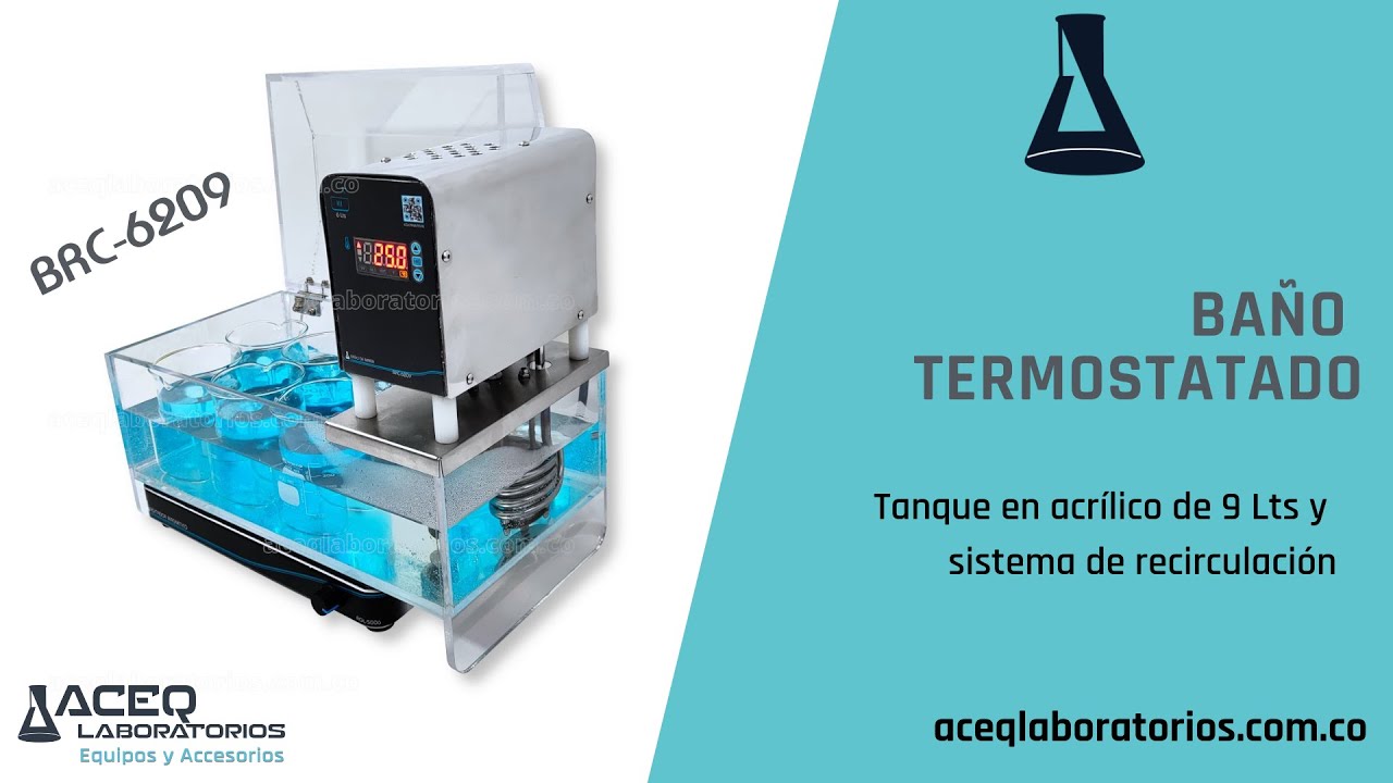 ▶️ BAÑO TERMOSTATADO DE LABORATORIO