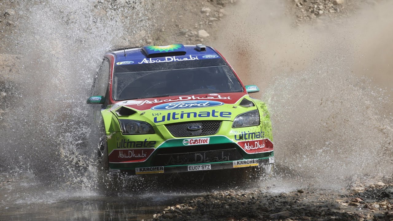 Ford Focus RS Rally Action  best of WRC
