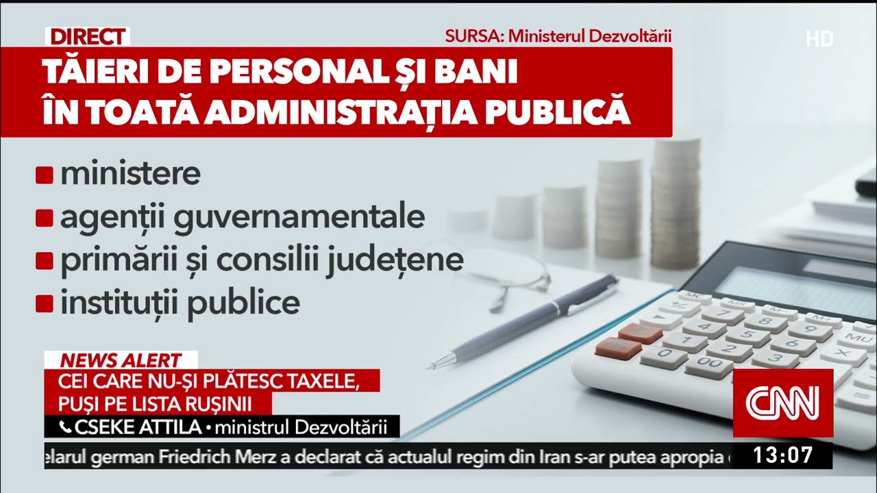 Documentele austerității extinse: Tăieri, concedieri, impozite majorate