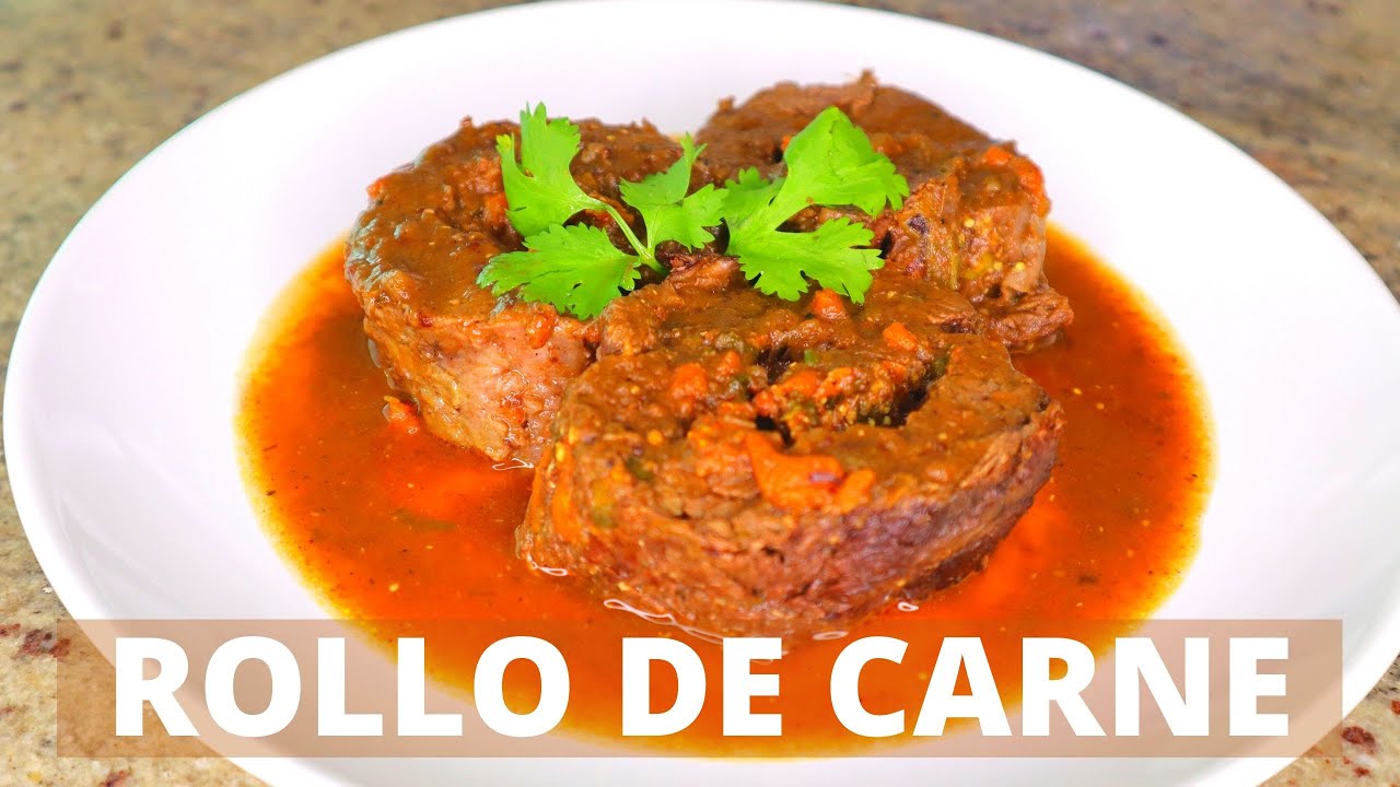 DELICIOSO ROLLO DE CARNE  - En Olla de Presión