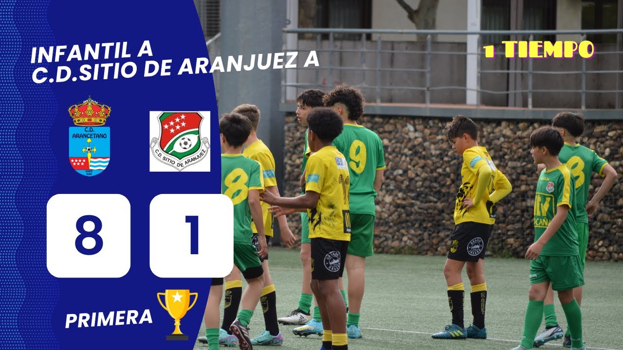 ARANCETANO INFANTIL A - C.D.SITIO DE ARANJUEZ A (1 tiempo)