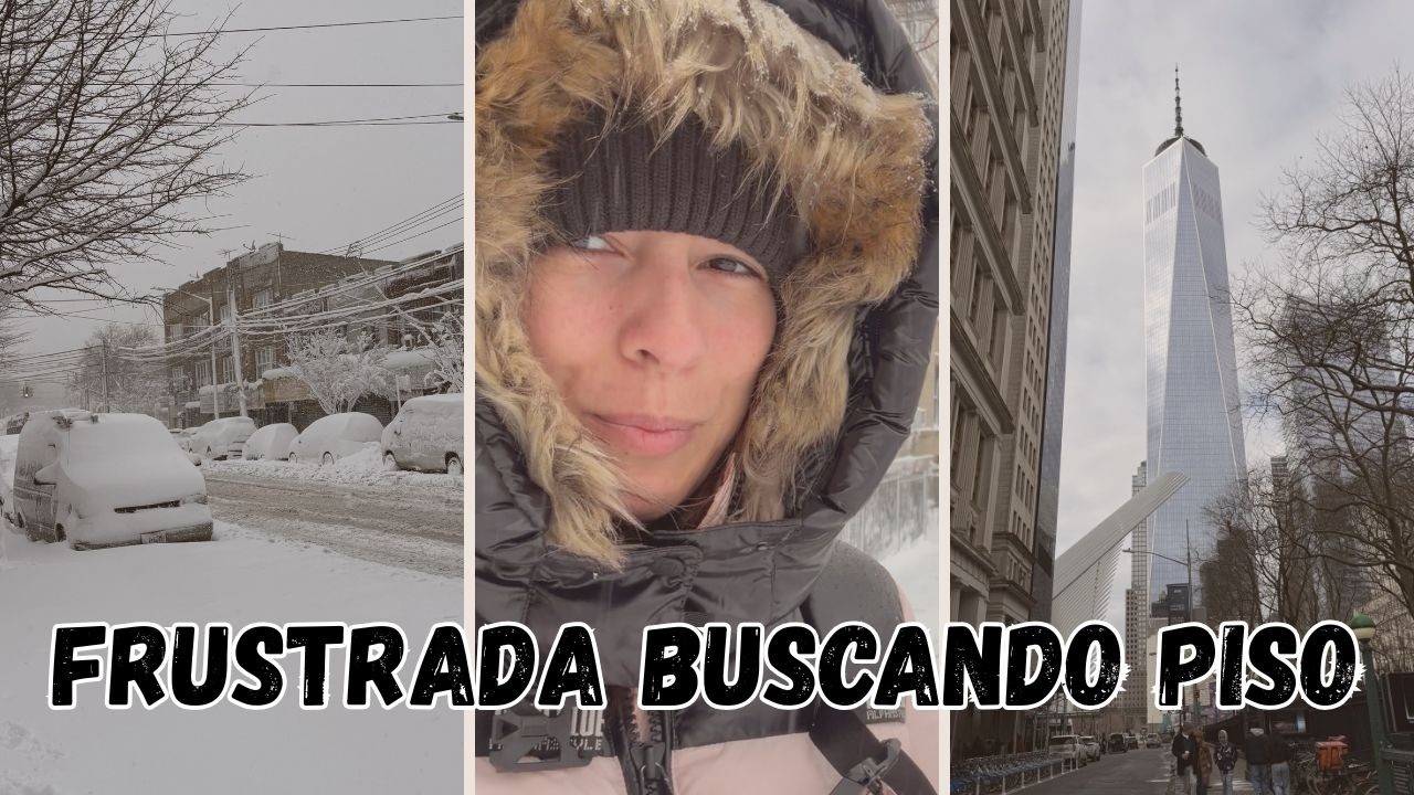 Perdí varios pisos por minutos + Tour final de apartamentos en NYC ❄️ Tormenta de nieve histórica