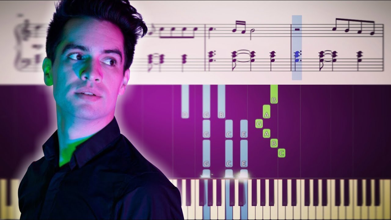 Panic! At The Disco: Don't Threaten Me With A Good Time - Piano Tutorial + Sheets
