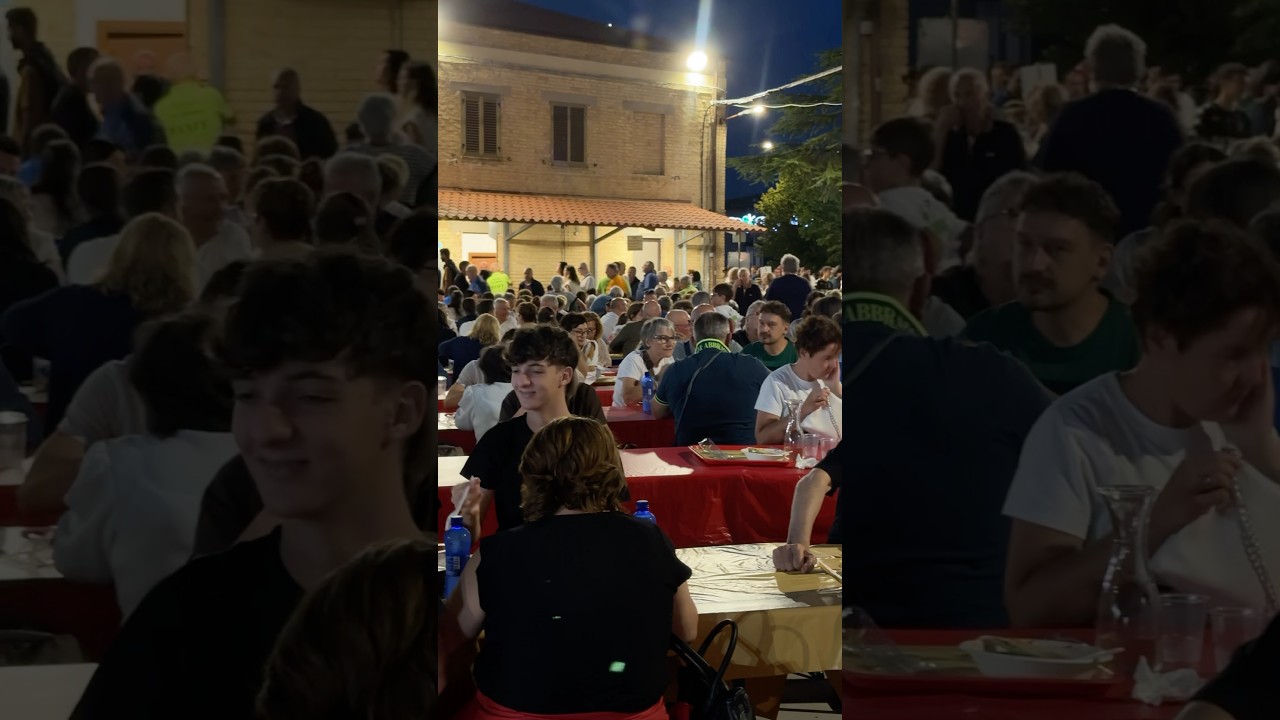 La sagra nella regione marche Italia 🇮🇹 