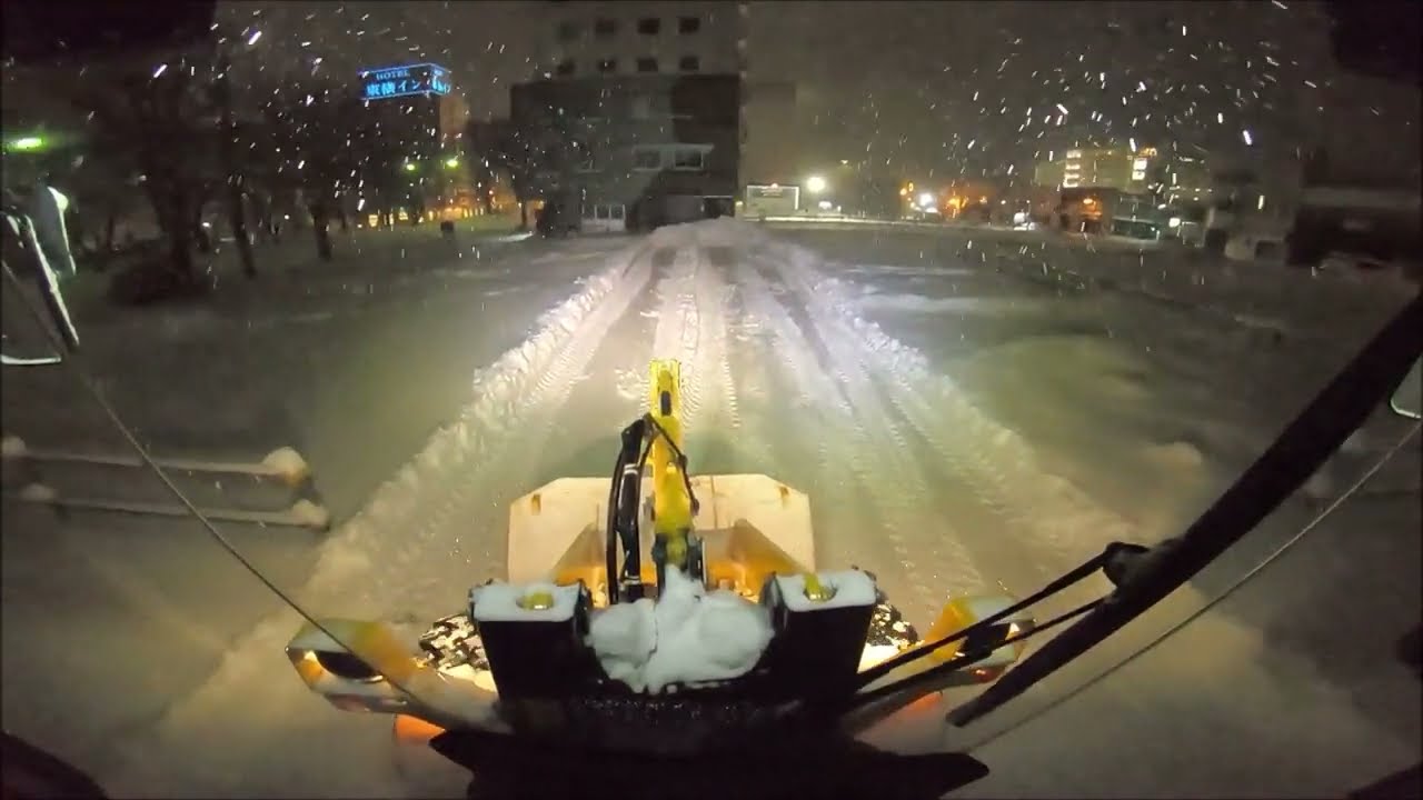 wa40の車窓から86 超長編！積雪60cm!? シーズン一回は来る大駐車場！今期初除雪！
