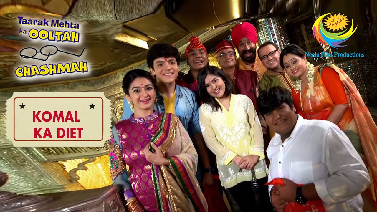 Gokuldham Seeks Blessings Of Dagdusheth Ganpati | Taarak Mehta Ka Ooltah Chashmah | Komal Ka Diet