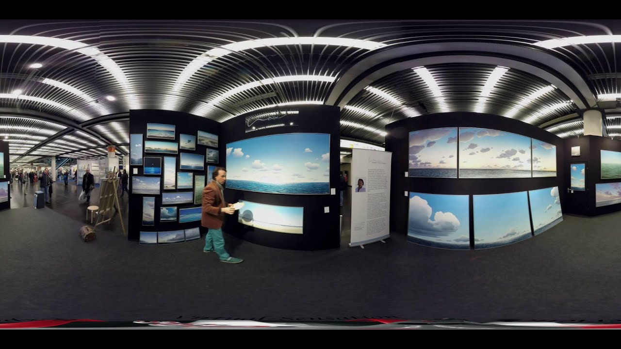 360 VR Artist Michael Weigel at workt.........in 360