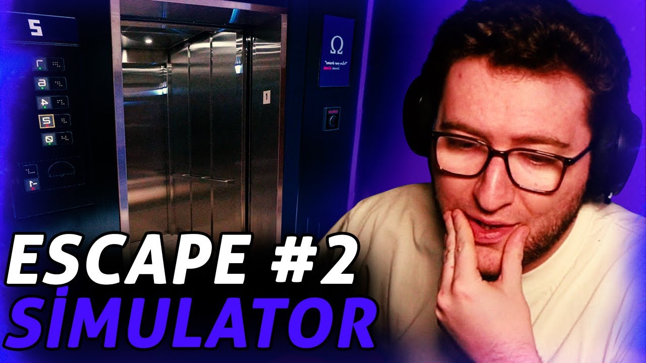 ASANSÖRDEN KAÇIŞ! EFE UYGAÇ EKİPLE ESCAPE SİMULATOR OYNUYOR