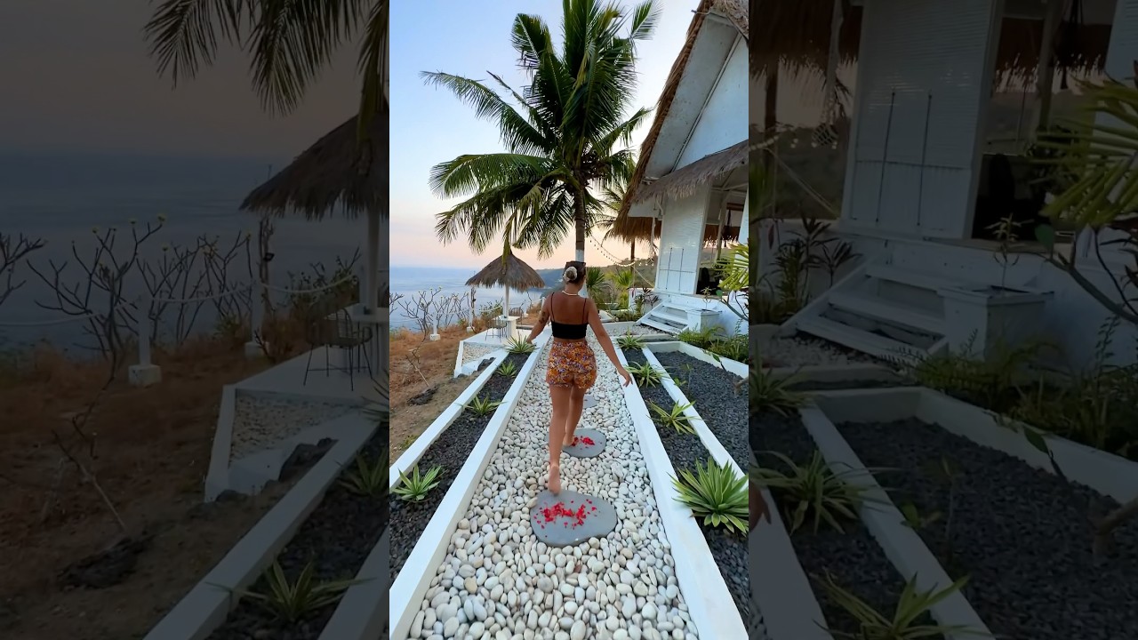 Discover the best ocean-view villa in Nusa Penida Bali😍🔥 #travel #stayinbali #balitravelguide