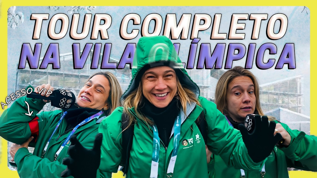CONHEÇA A VILA DOS JOGOS OLÍMPICOS DE INVERNO 2026! ⛷️ | Vou Lá e Te Conto!