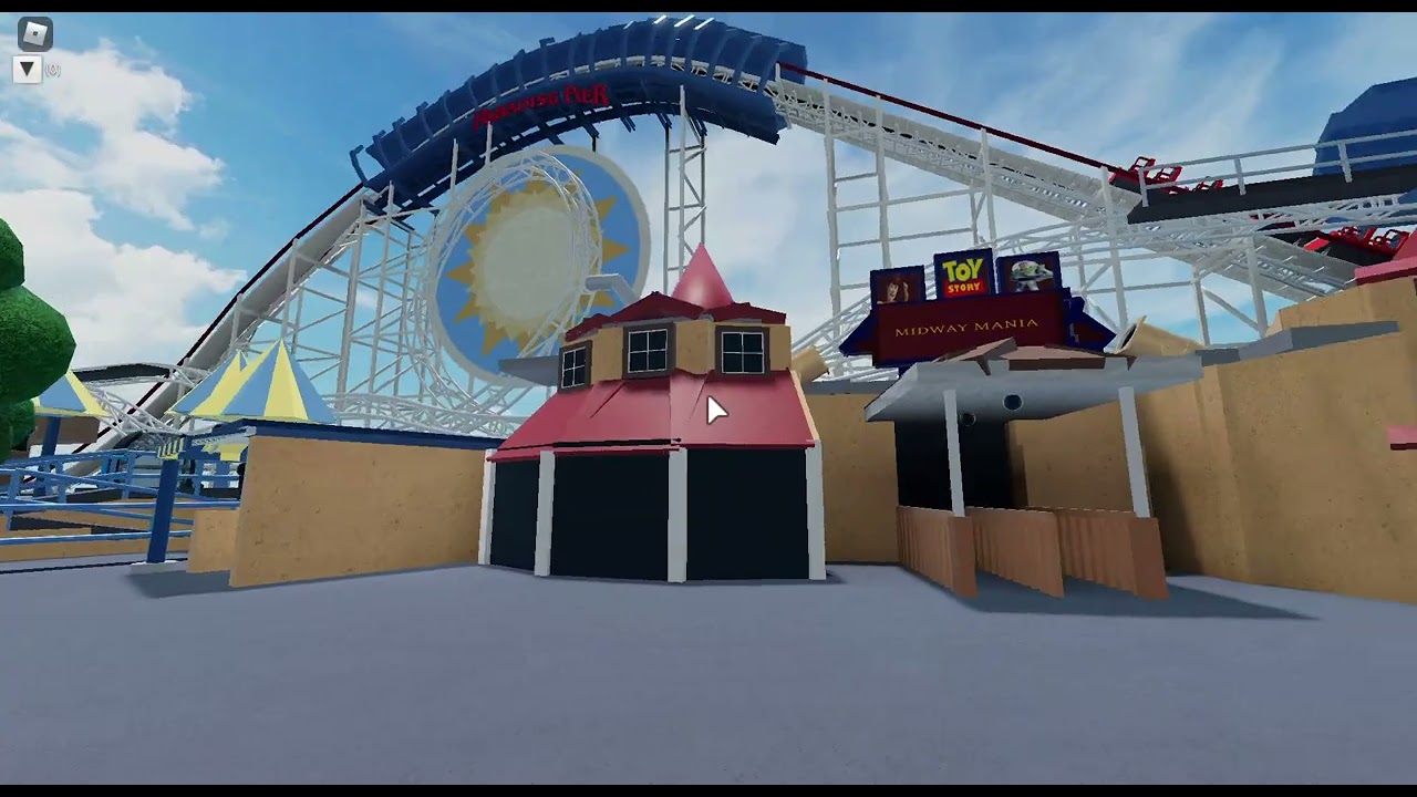 California Screamin' || POV || Paradice Peir (2015) || Theme Park Tycoon 2 || (Solo Build)