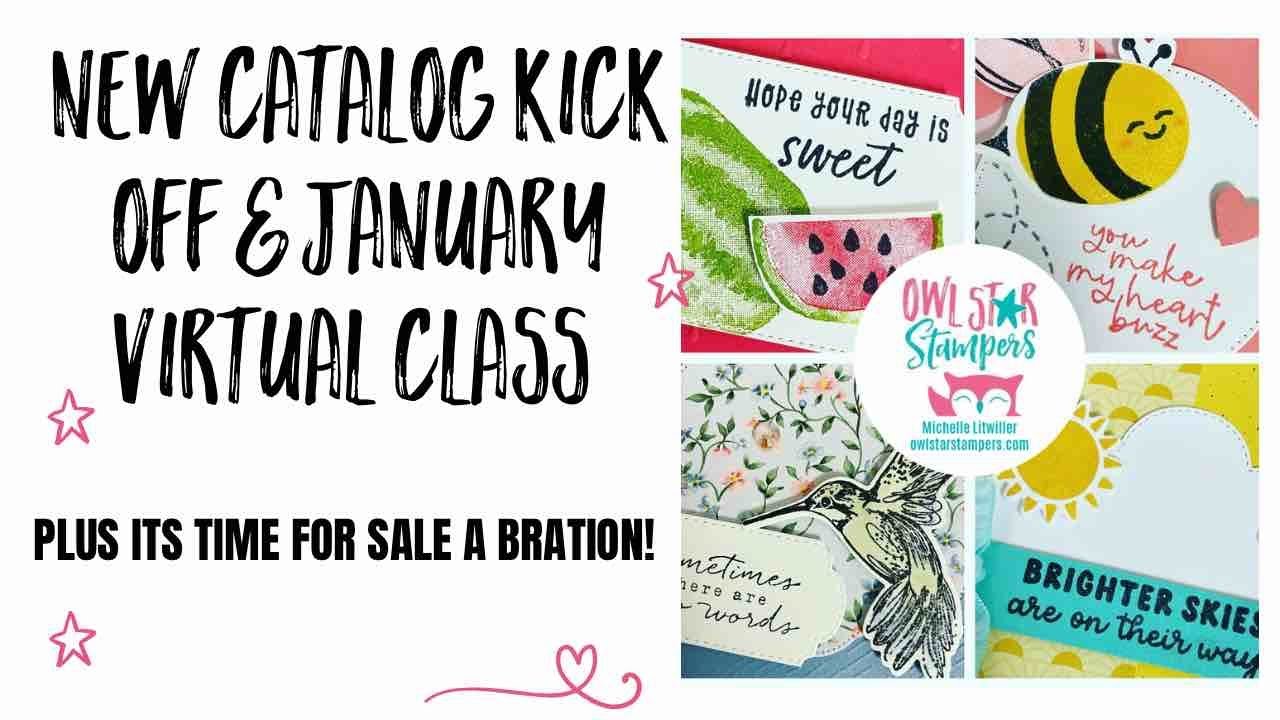 Making 4 Cards to Kickoff the New 2024 Stampin’ Up! Catalogs