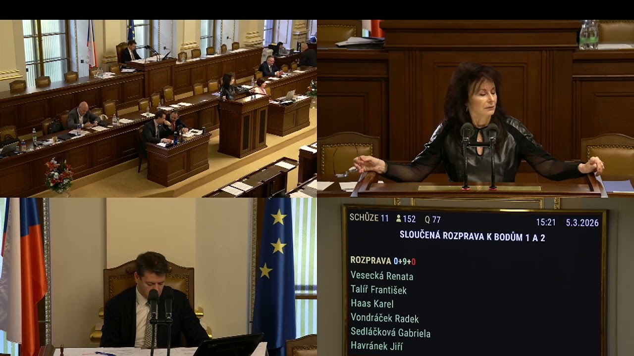 Projev Renaty Vesecké k vydání A. Babiše a T. Okamury