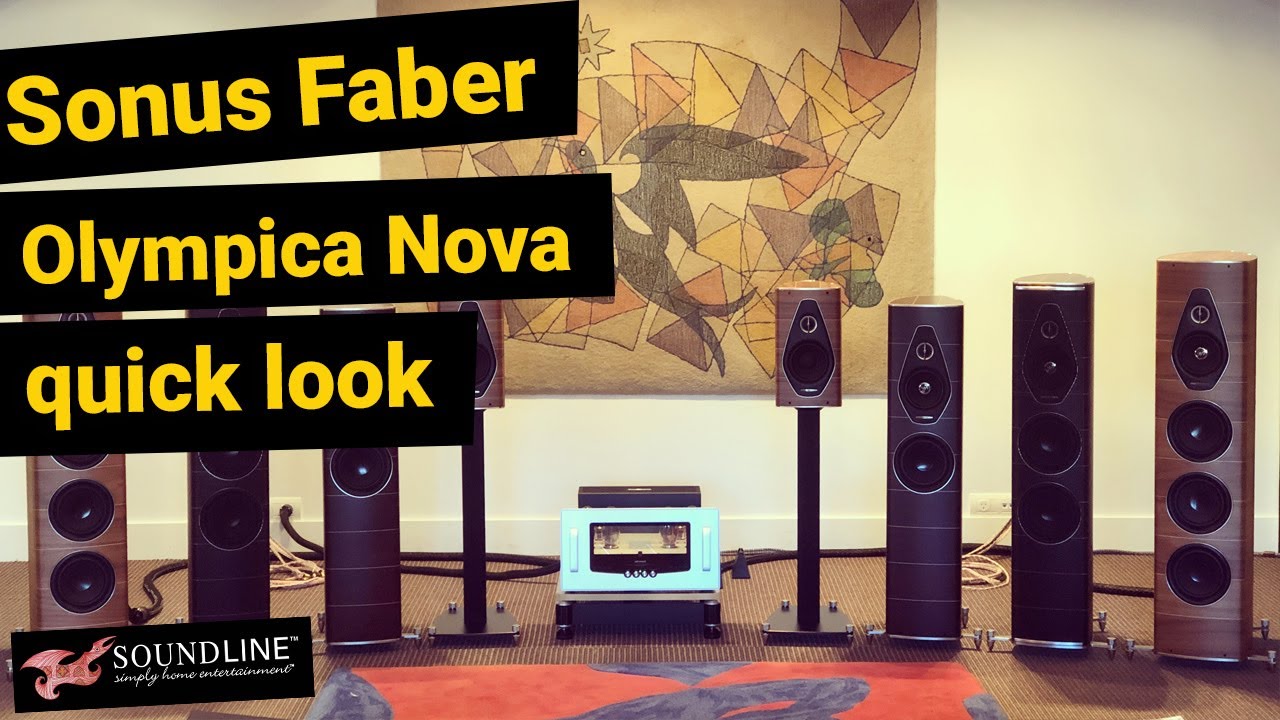 Новые колонки Sonus Faber Olympica Nova