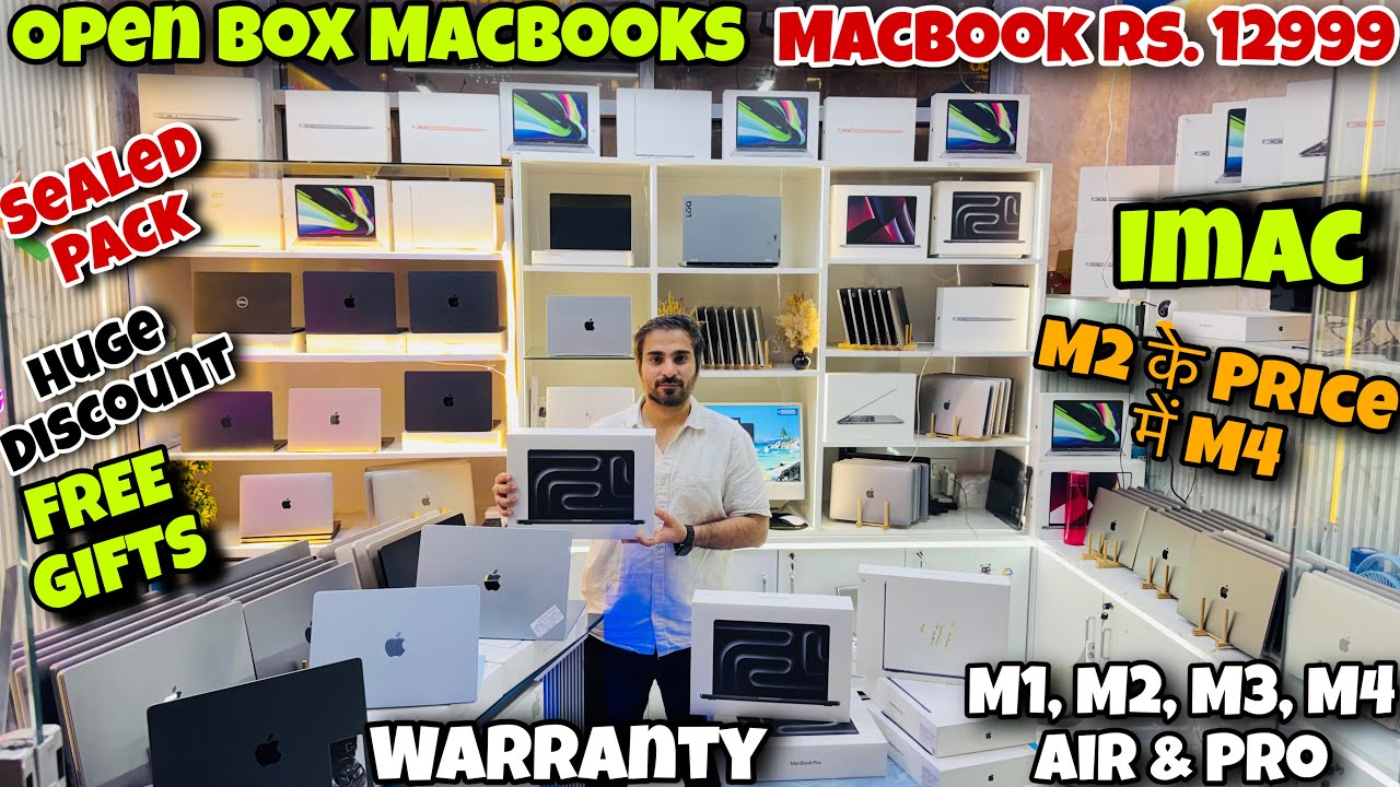 ₹12,999 MacBook? Open Box M1, M2, M3, M4 MacBooks Sale 🔥 | Capital Darshan