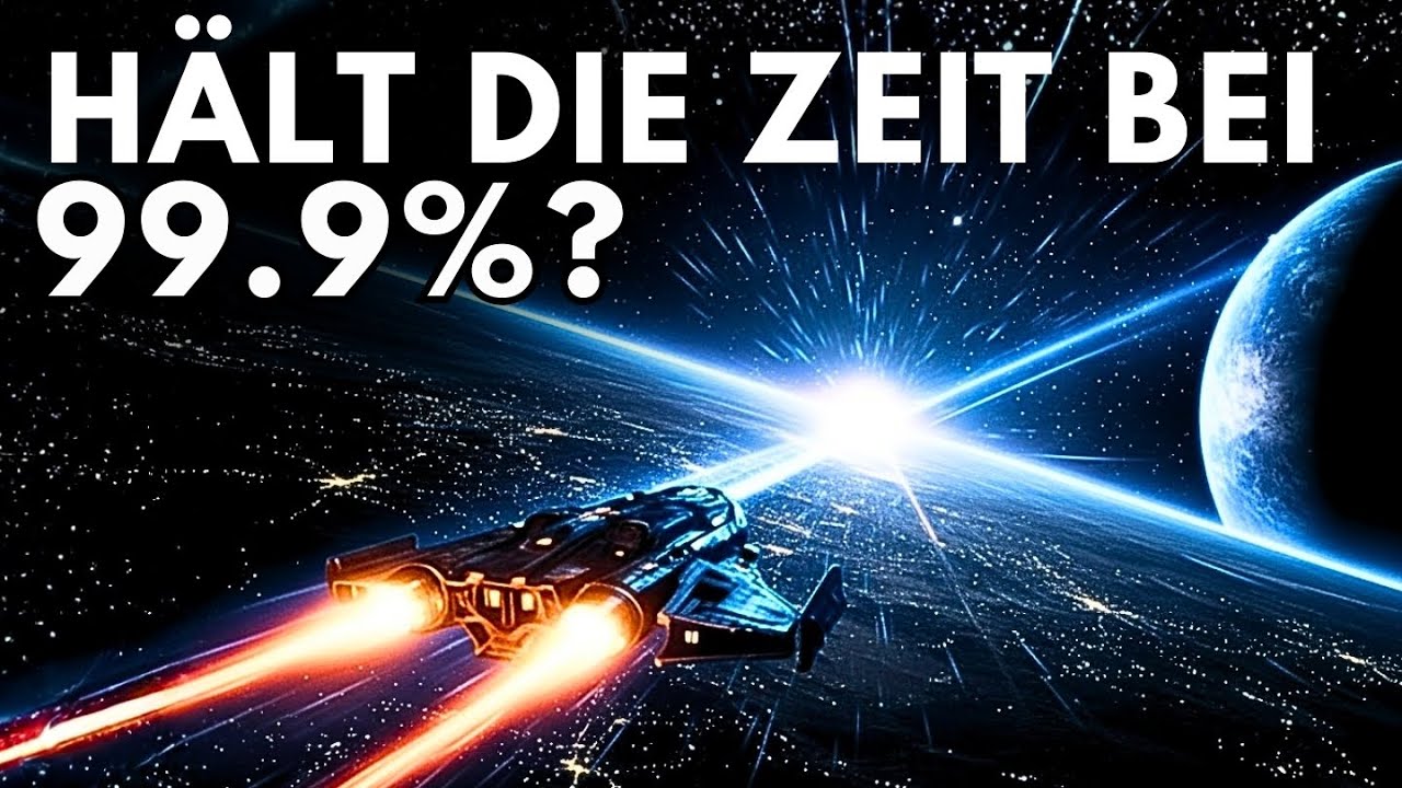 Hält die Zeit an, wenn man 99.9% der Lichtgeschwindigkeit erreicht? | Dokumentation zum Einschlafen