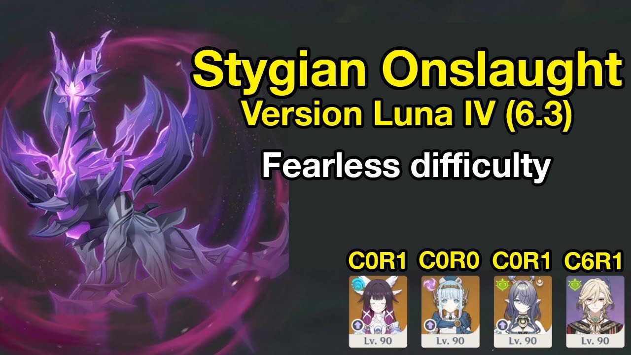 6.3 Stygian Onslaught Fearless: Kaveh Lunar Quickbloom #GenshinMoonInvitation #LunaIVColumbina