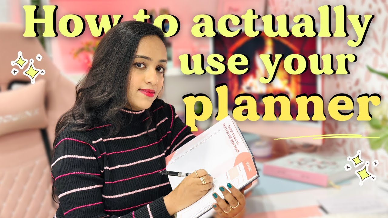 Try this Planner Setup Every Month and Become Unrecognisable in 2025 📕
