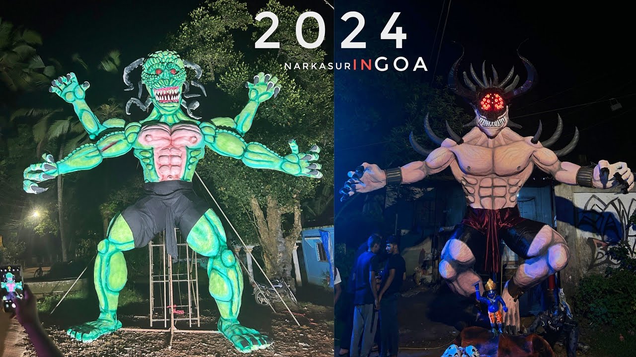 Narkasur in Goa 2024 | Narkasur Goa | Goa Narkasur 2024 | Halloween |