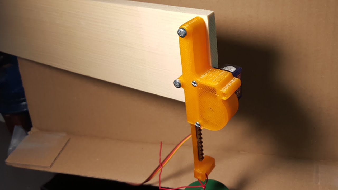 Linear Servo Cheap DIY 3D-Printed  Upgrade less than 10$