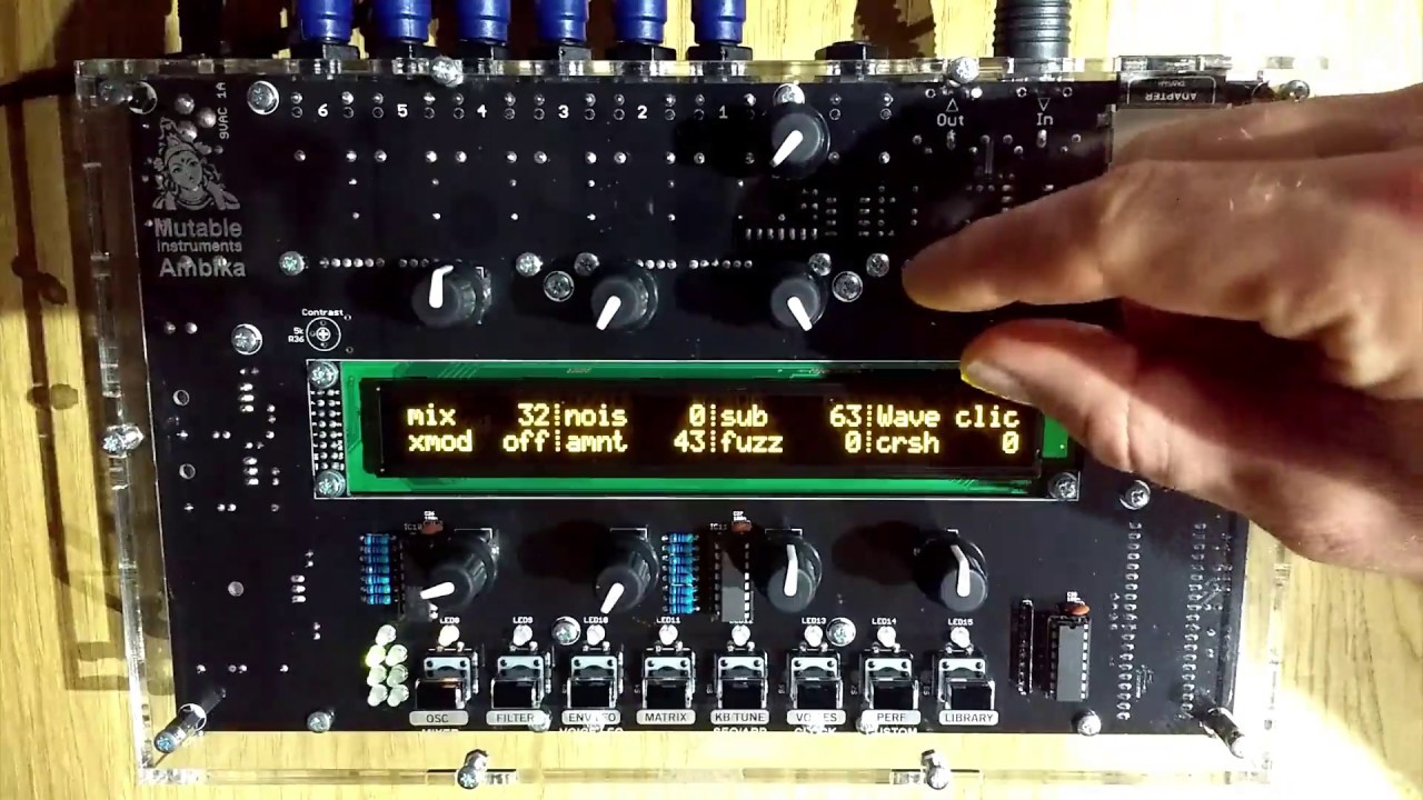 Mutable Instruments Ambika Synthesizer Overview (Part 1).