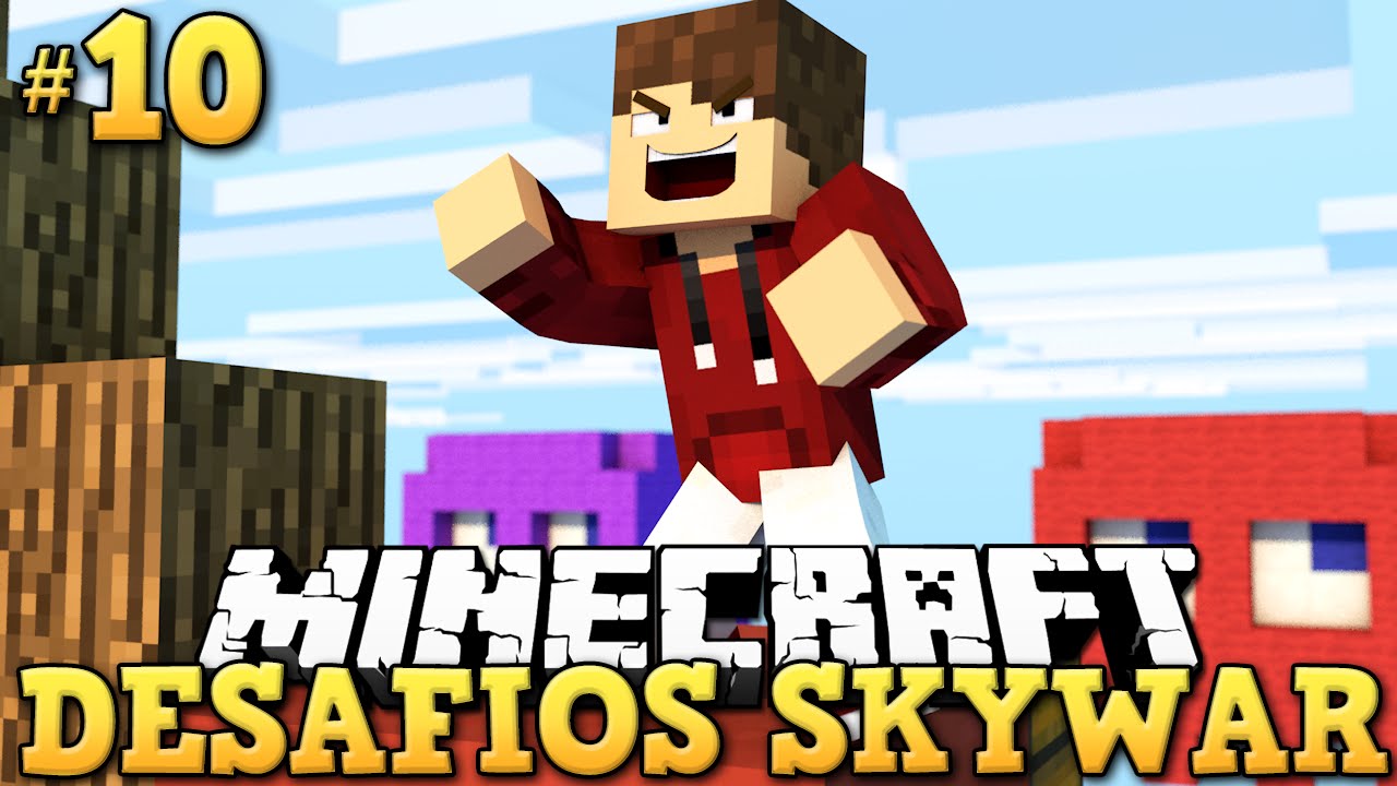 BATENDO SÓ COM A MÃO! - SKYWARS DESAFIOS #10