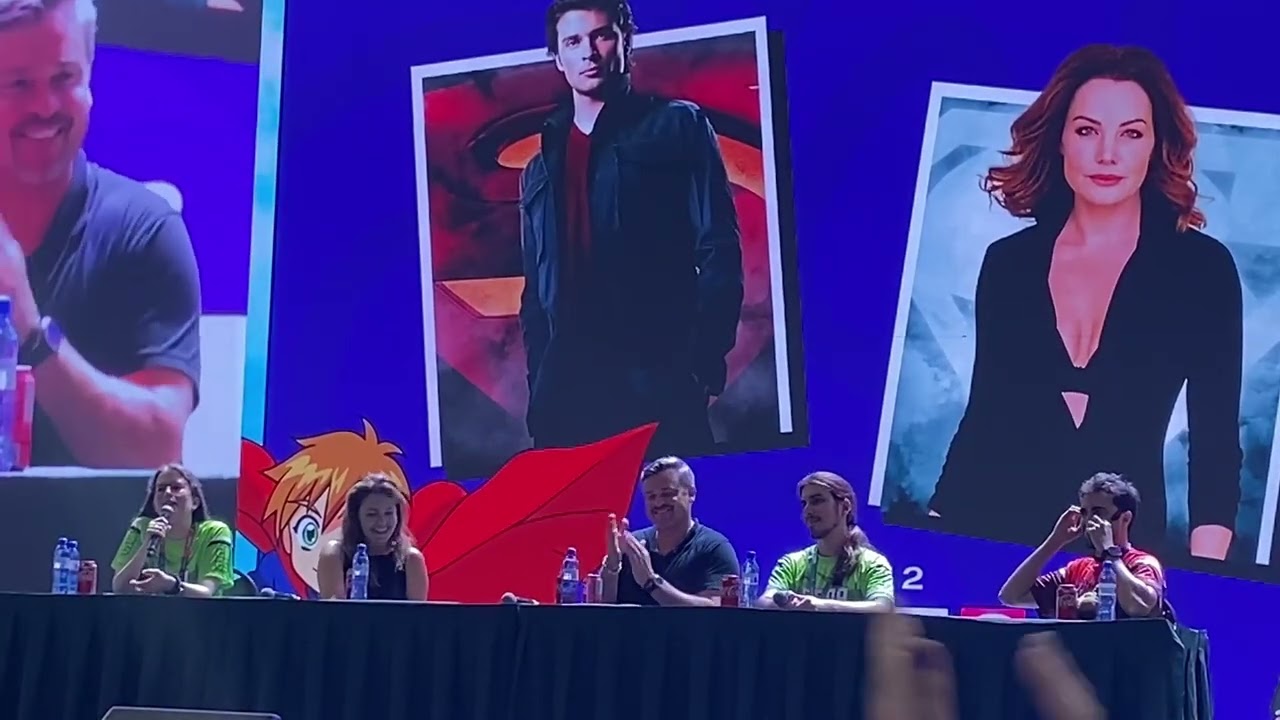 Painel - Tom Welling e Erica Durance - SANA 2025 Parte 2 - (momentos)