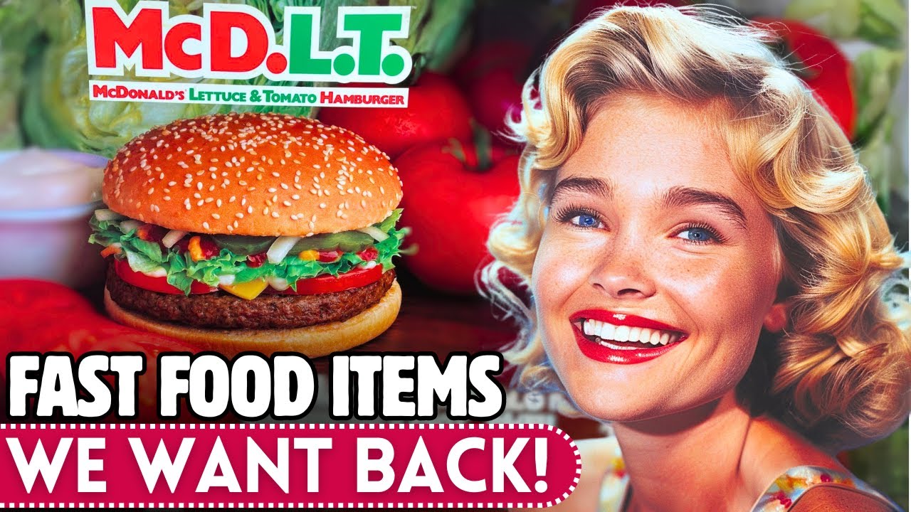20 Famous Fast Food Items That Have FADED Into History!
