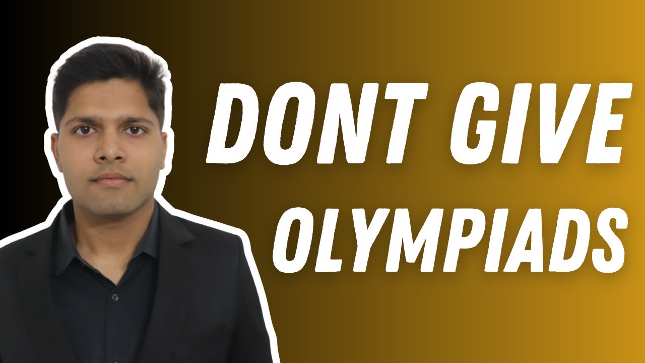 Want a Top JEE Rank? Don't prepare for Olympiads.