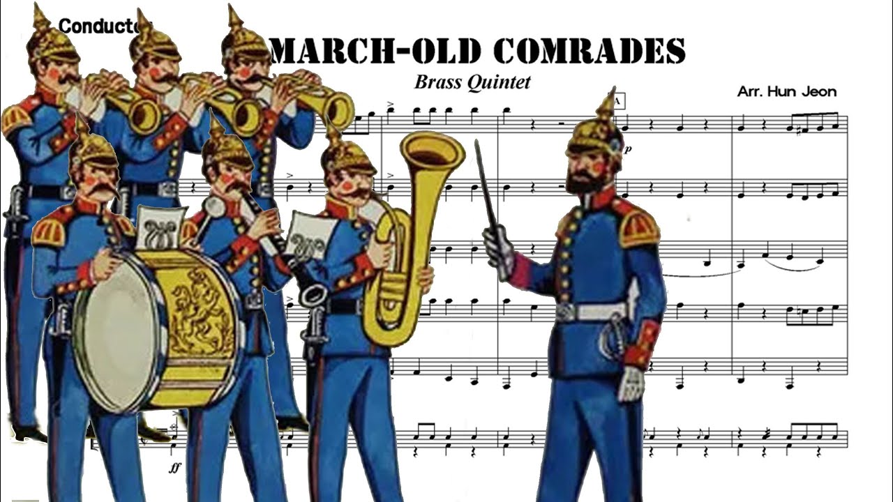March - Alte Kameraden Pst (Brass Quintet Arrangement)