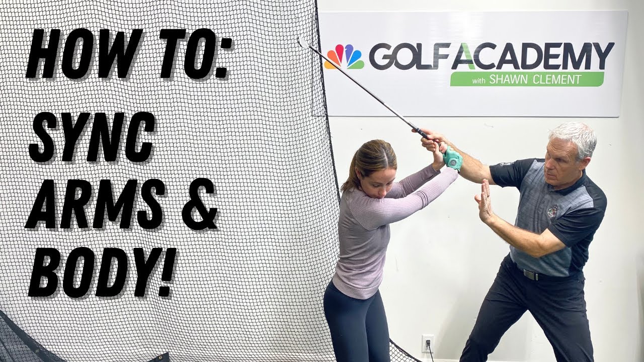 WHY YOU STRUGGLE TO SYNC ARM SWING WITH BODY TURN-Golf WRX👌Golf Channel Academy👌