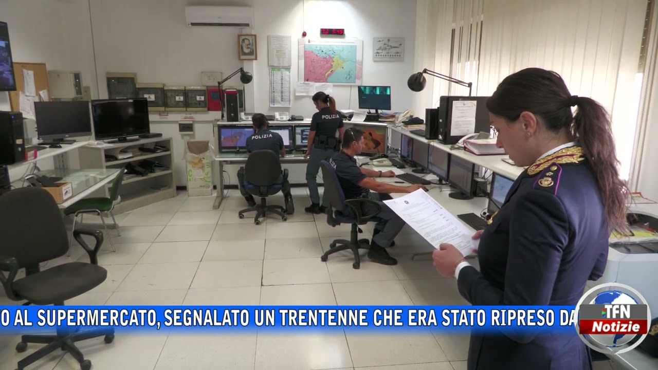 Furto al supermercato, segnalato un trentenne