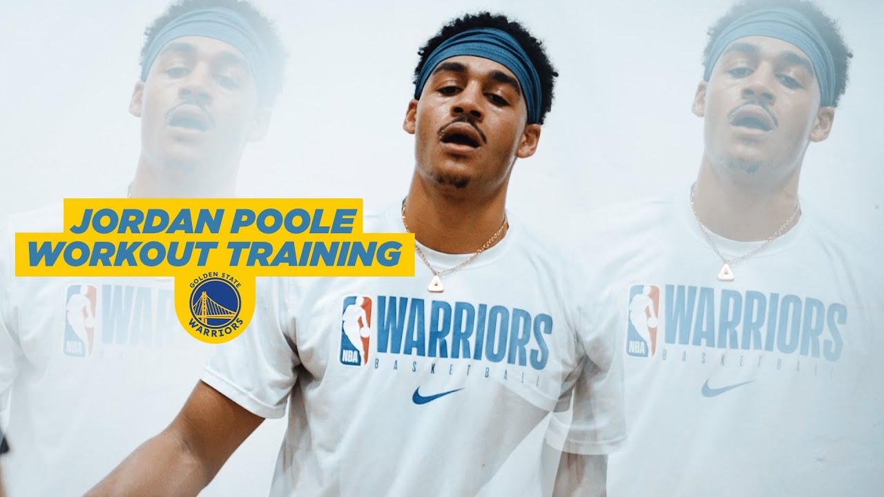Golden State Warriors Guard Jordan Poole Workout Mix