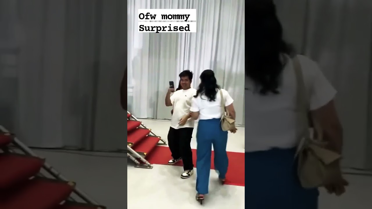 viral ngaun ang Isang ofw na surprised ang anak sa graduation