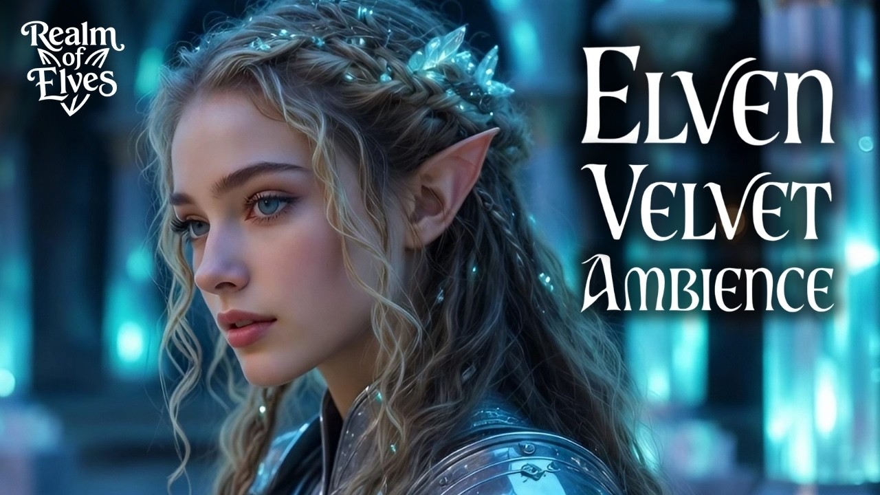 Elven Velvet Ambience | 1 Hour Ethereal Fantasy Ambience for Reading & Study