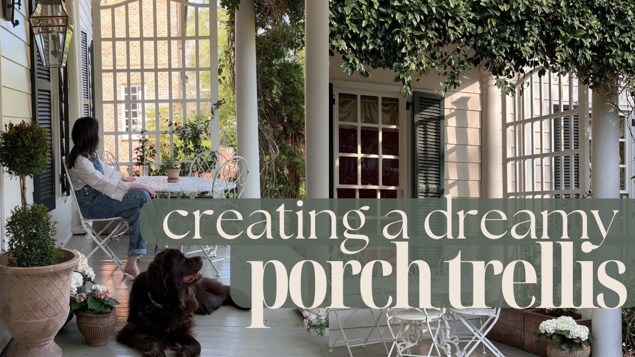 Bringing Front Porch Trellis Dreams To Life