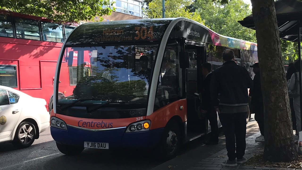 St Albans Journey route: 304 Oklands to St Albans city centre