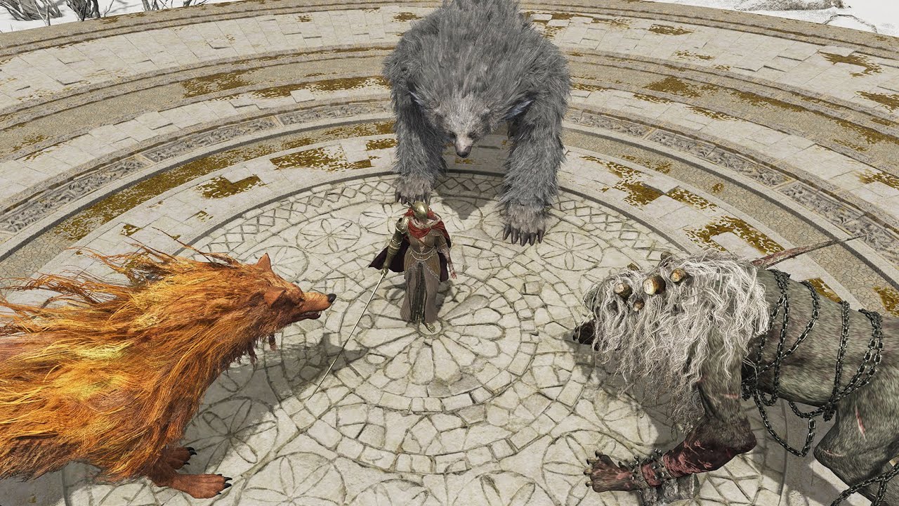 Carnivore Animals Vs Bosses - Elden Ring