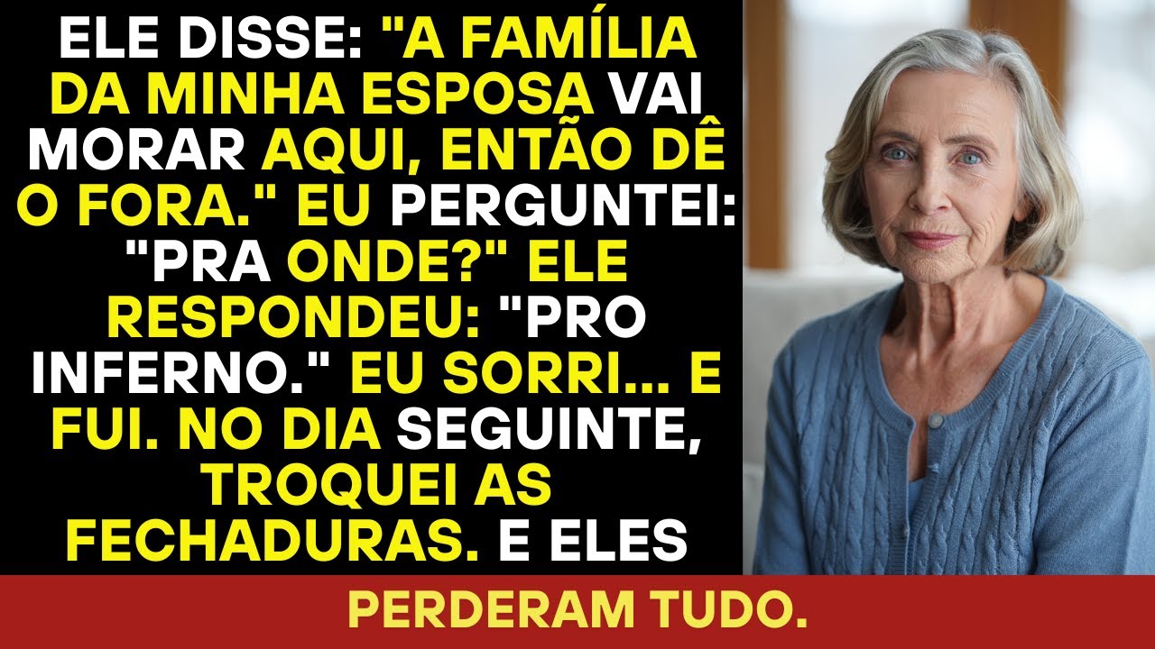 Meu Filho falou “Os Parentes da Minha Esposa ficarão vivendo aqui agora” — então saí.